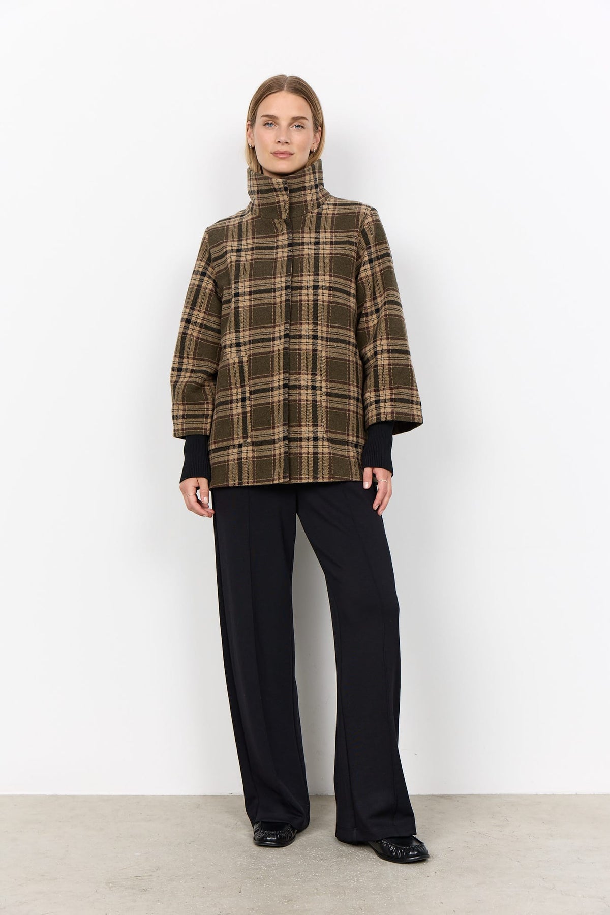 Soyaconcept Funnel Neck Jacket