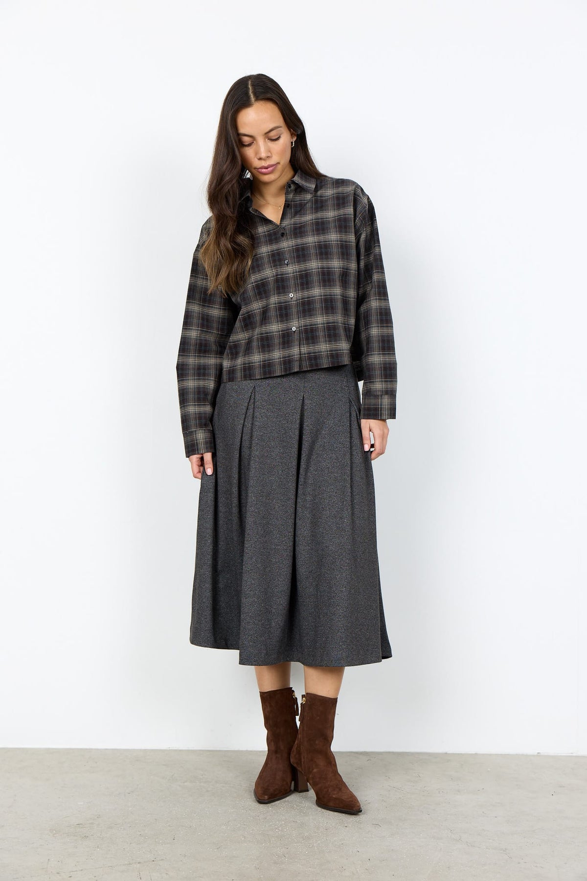 Soyaconcept Cropped Shirt