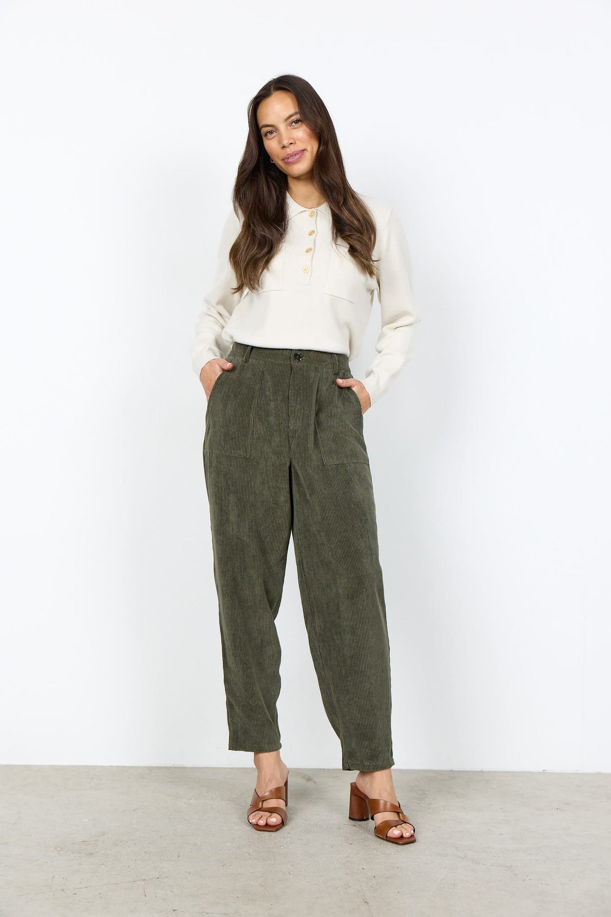 Soyaconcept 7/8 Cord Pants