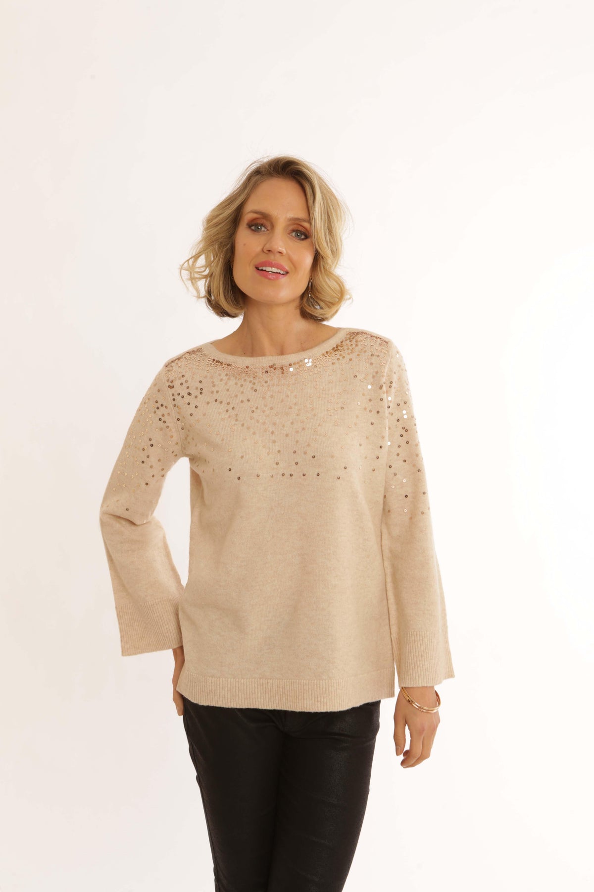 Pomodoro Sequin Jumper