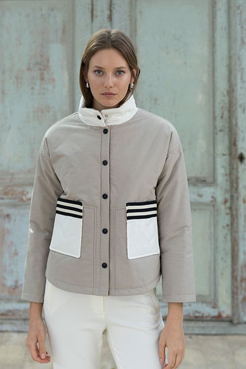 Hongo Contrast Pocket Jacket