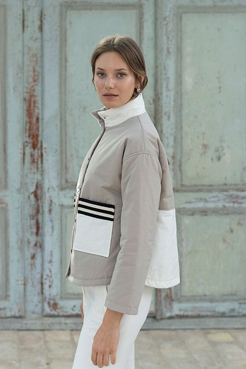 Hongo Contrast Pocket Jacket