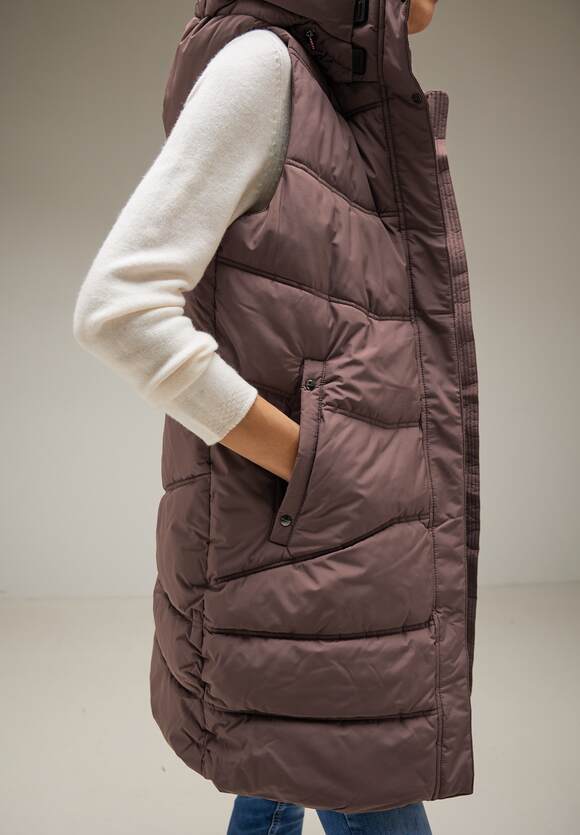 Street One Long Quilted Vest