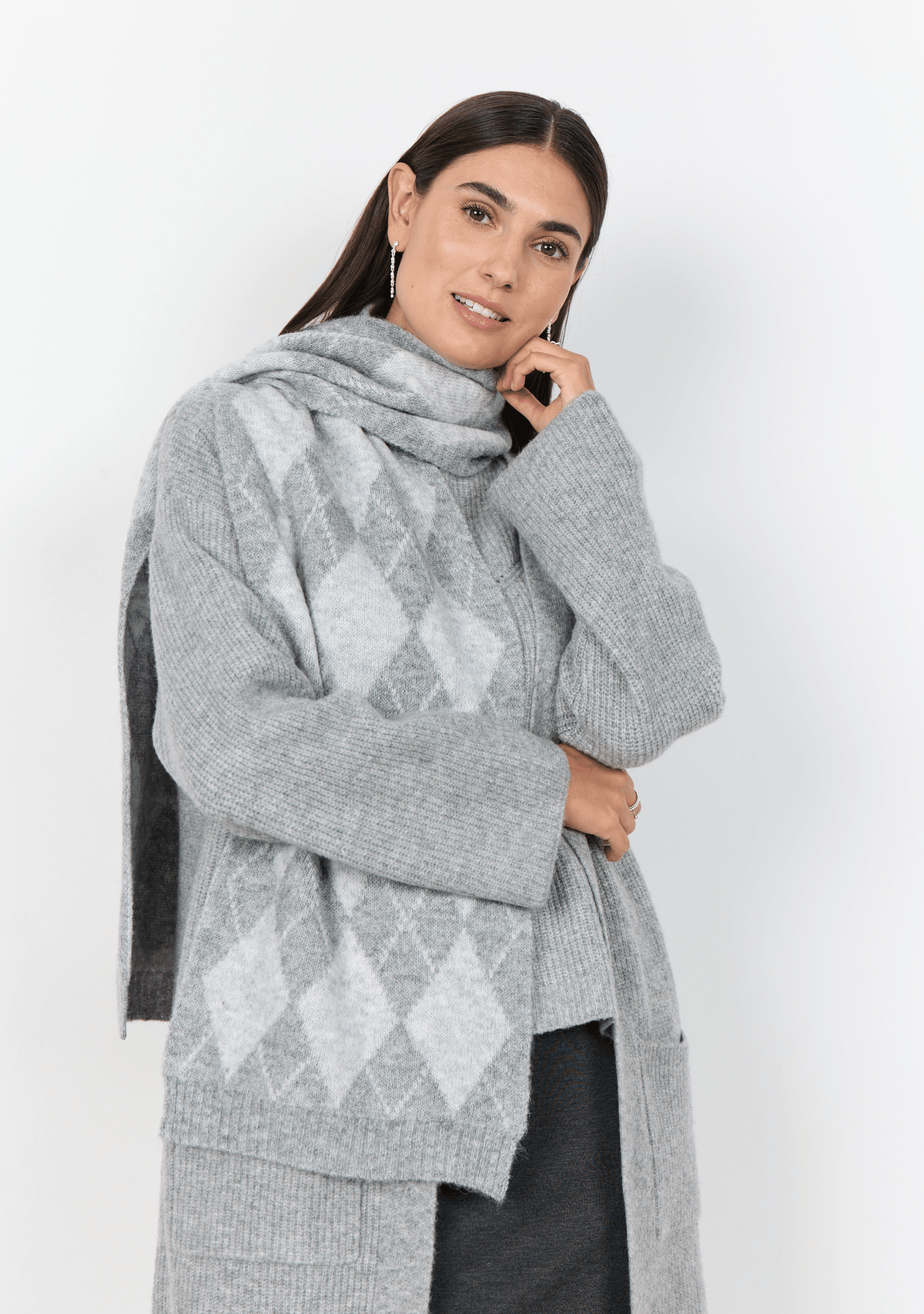 Soyaconcept Argyle Scarf