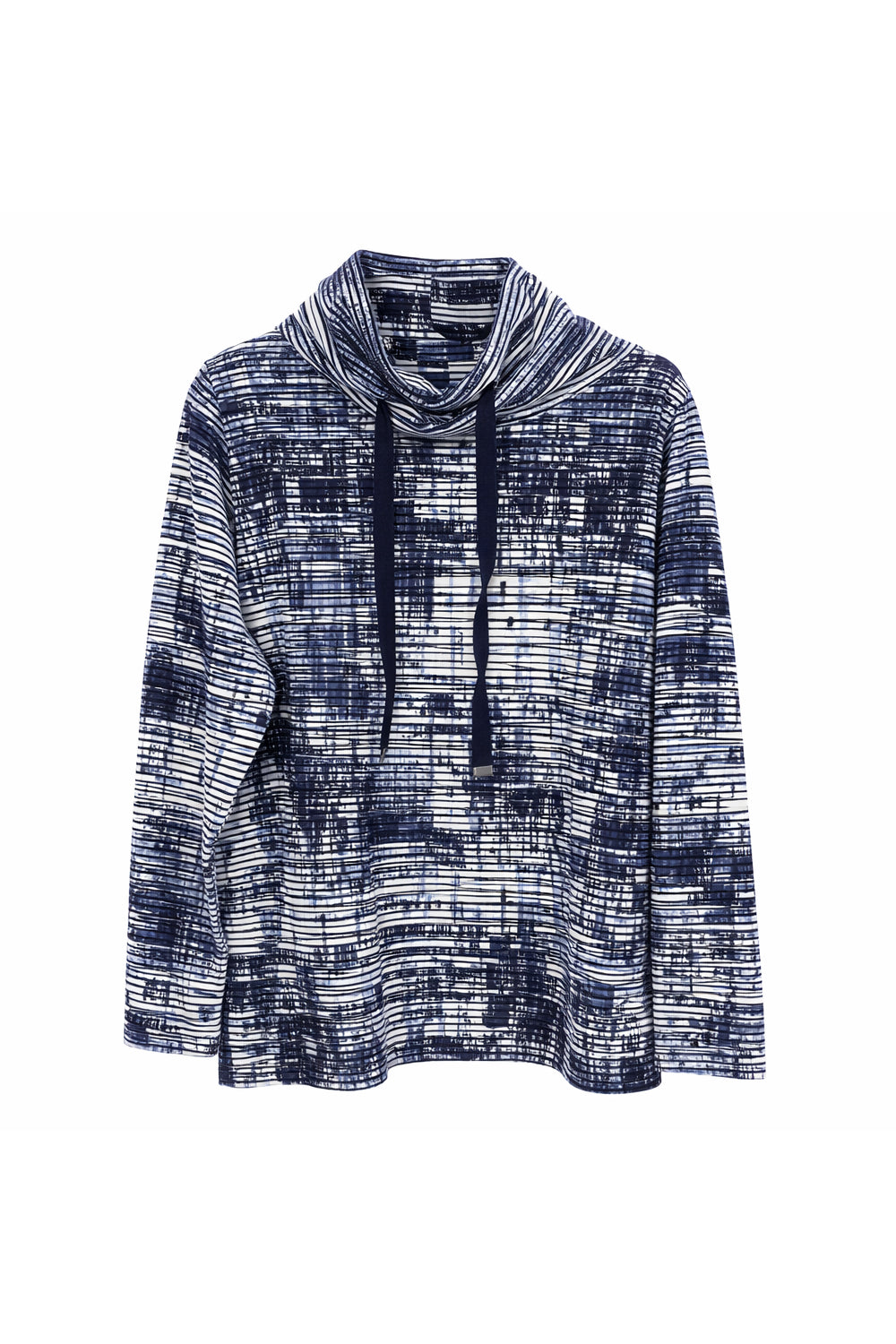 Kartner Print Cowl Top