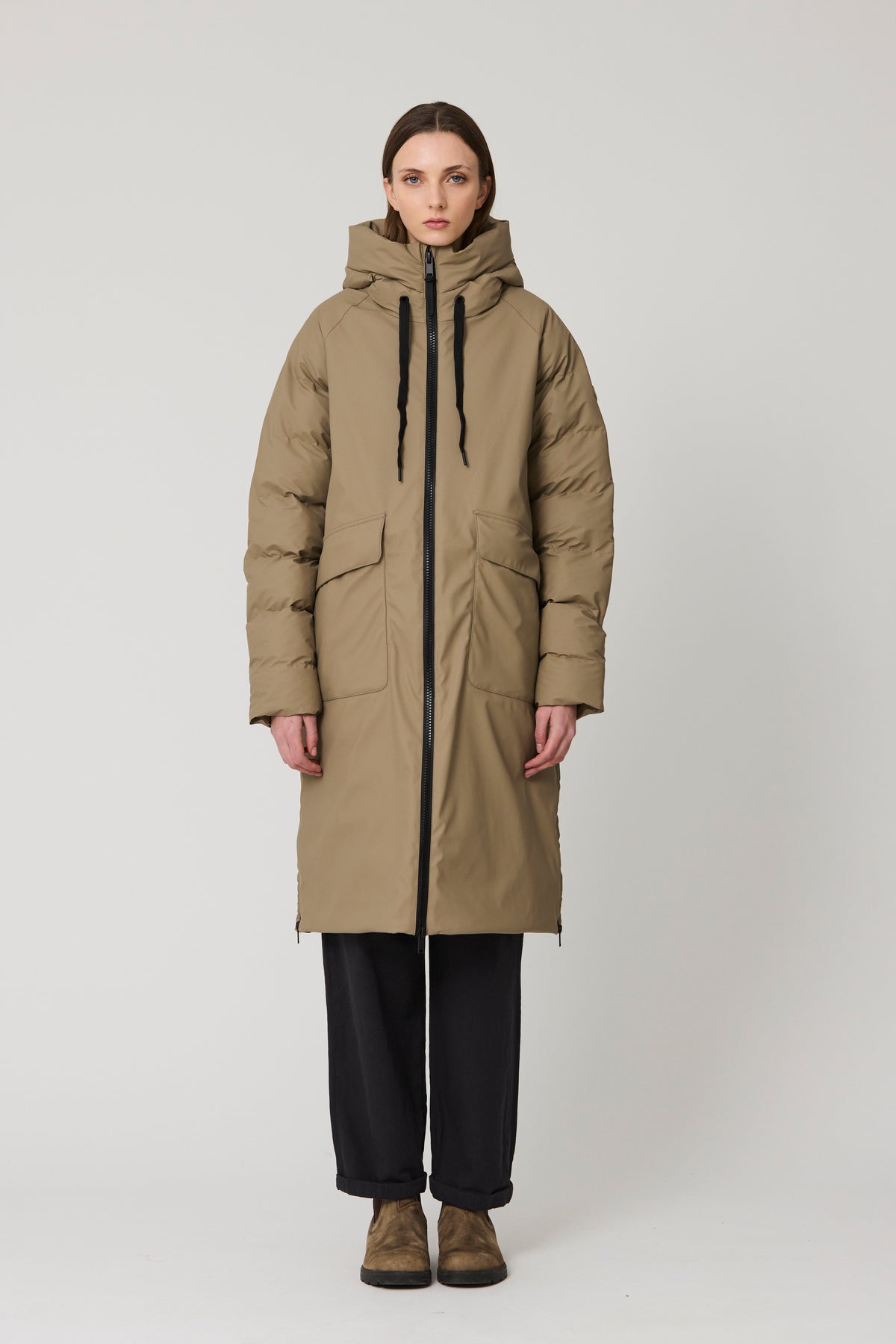TANTÄ Waterproof Quilted Back Coat