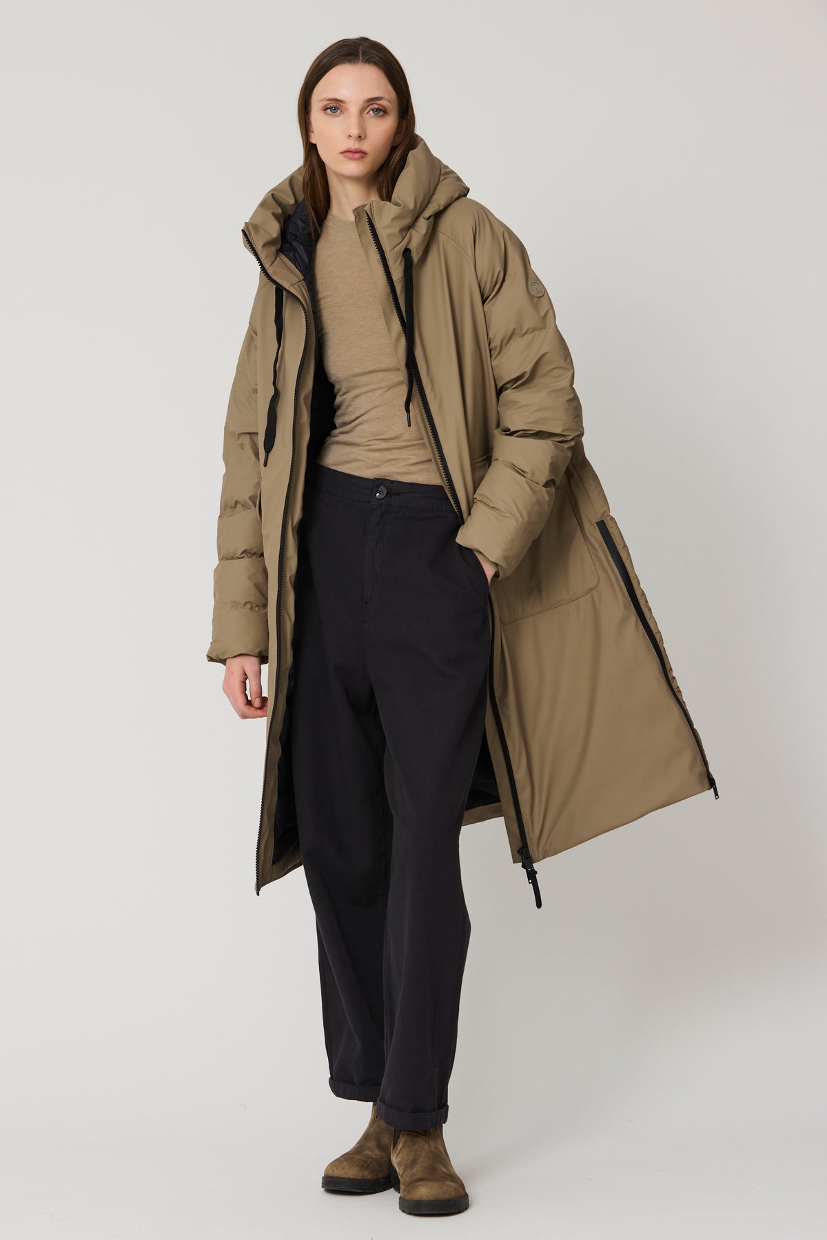 TANTÄ Waterproof Quilted Back Coat