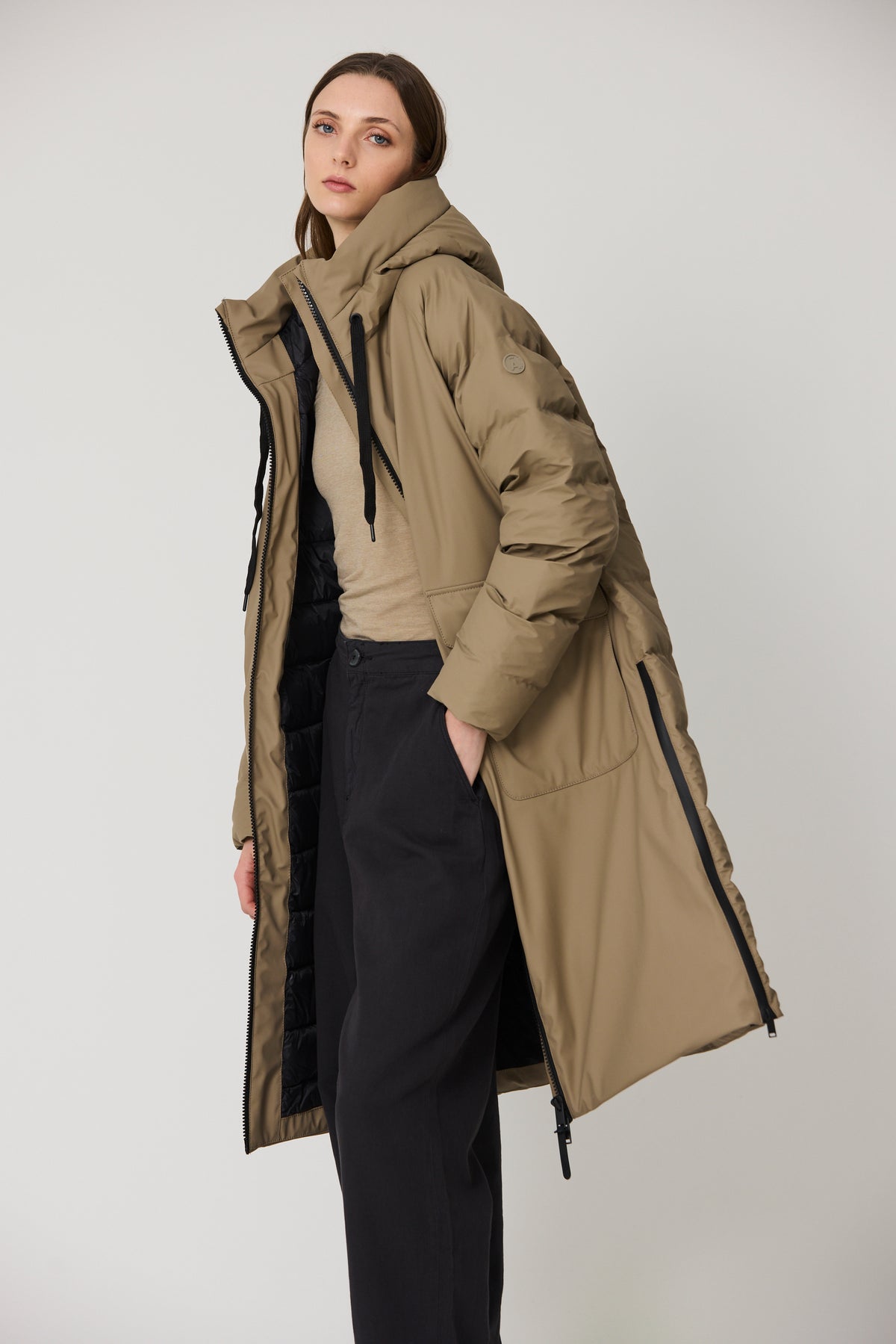 TANTÄ Waterproof Quilted Back Coat