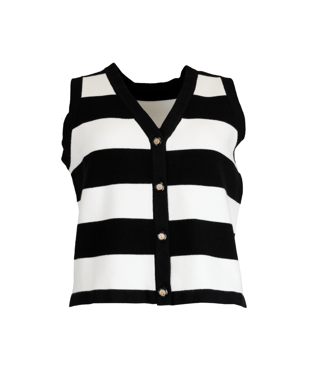 Julie Guerlande Stripe Vest