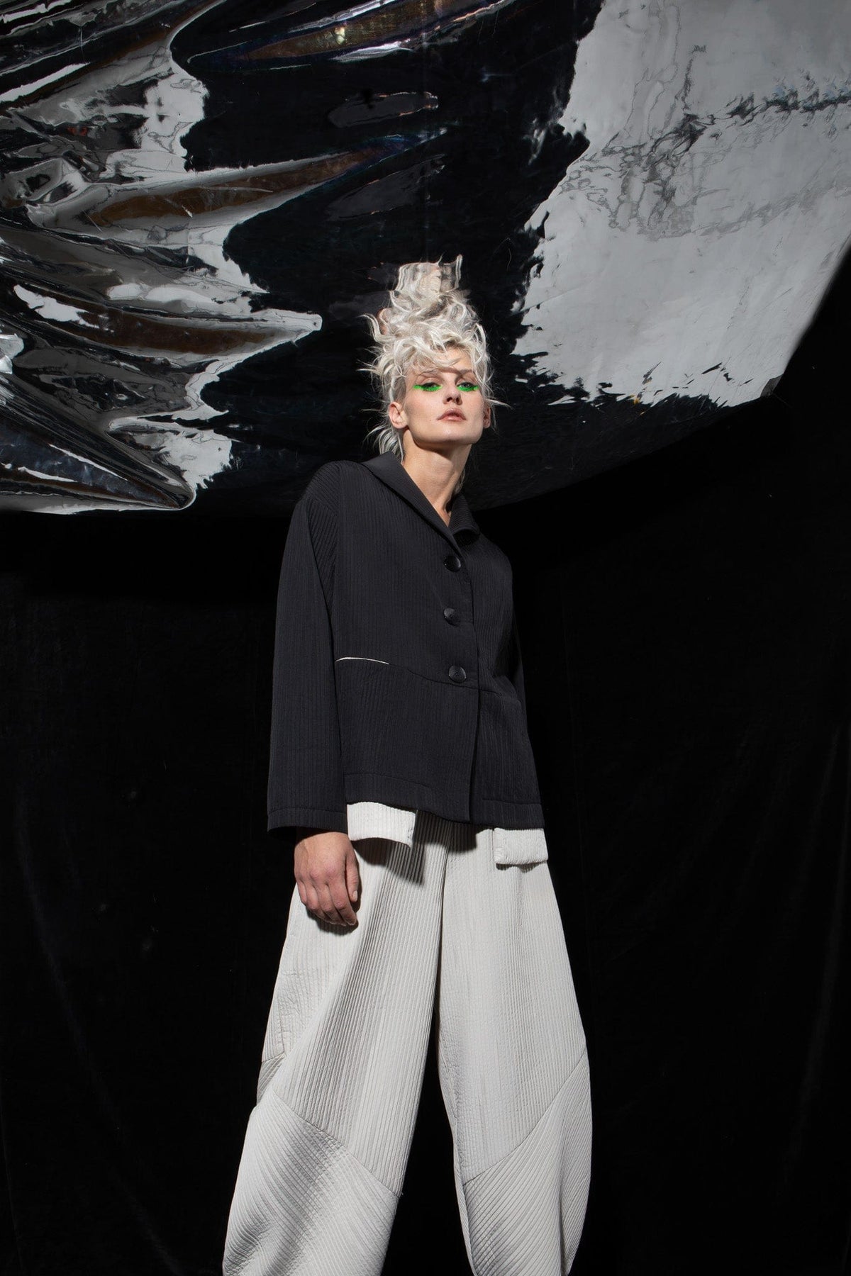 OZAI N KU Contrast Jacket