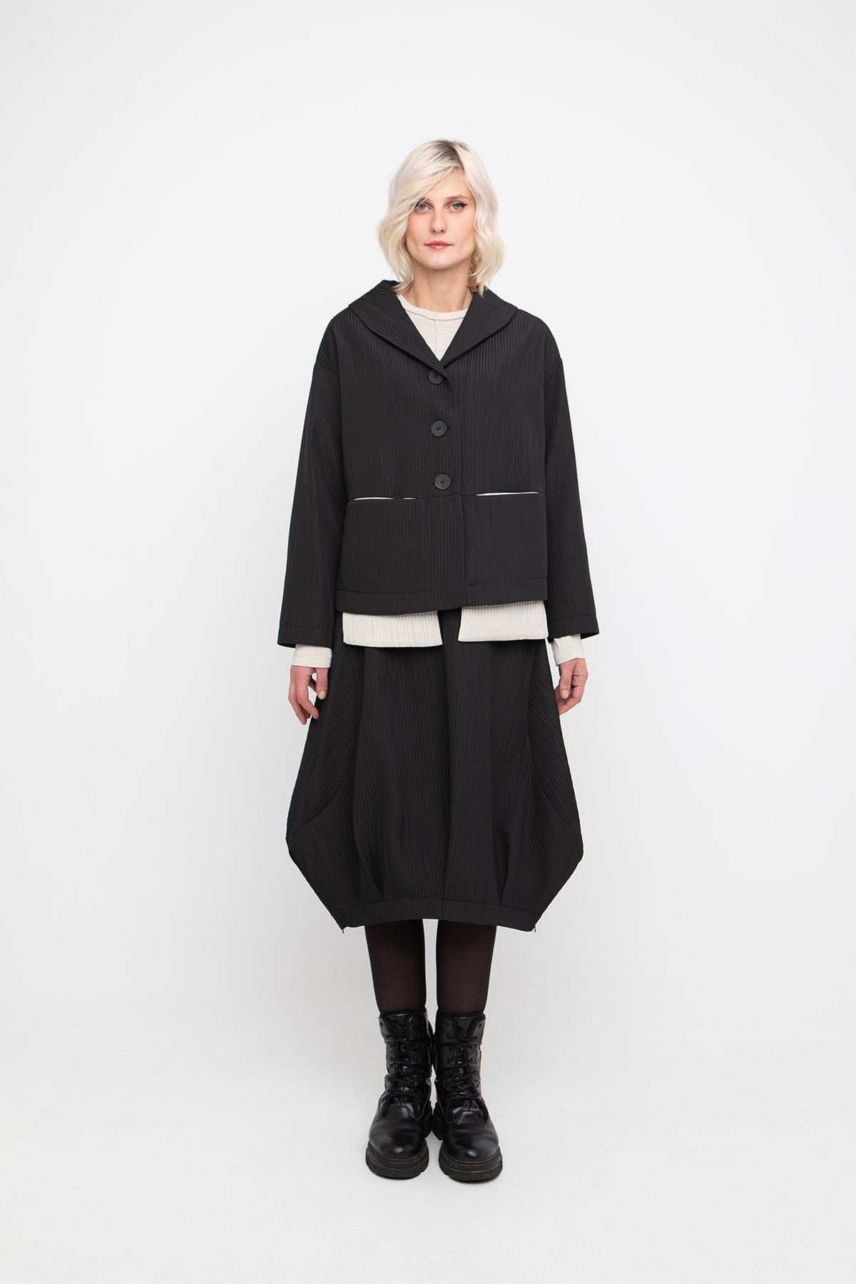 OZAI N KU Contrast Jacket