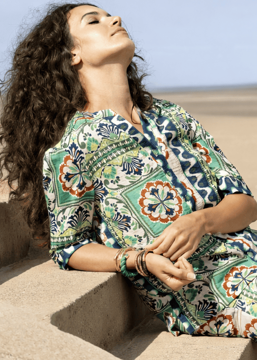 Julie Guerlande Print Trouser