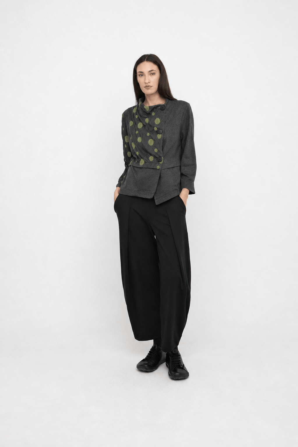 OZAI N KU Polka Dot Jacket