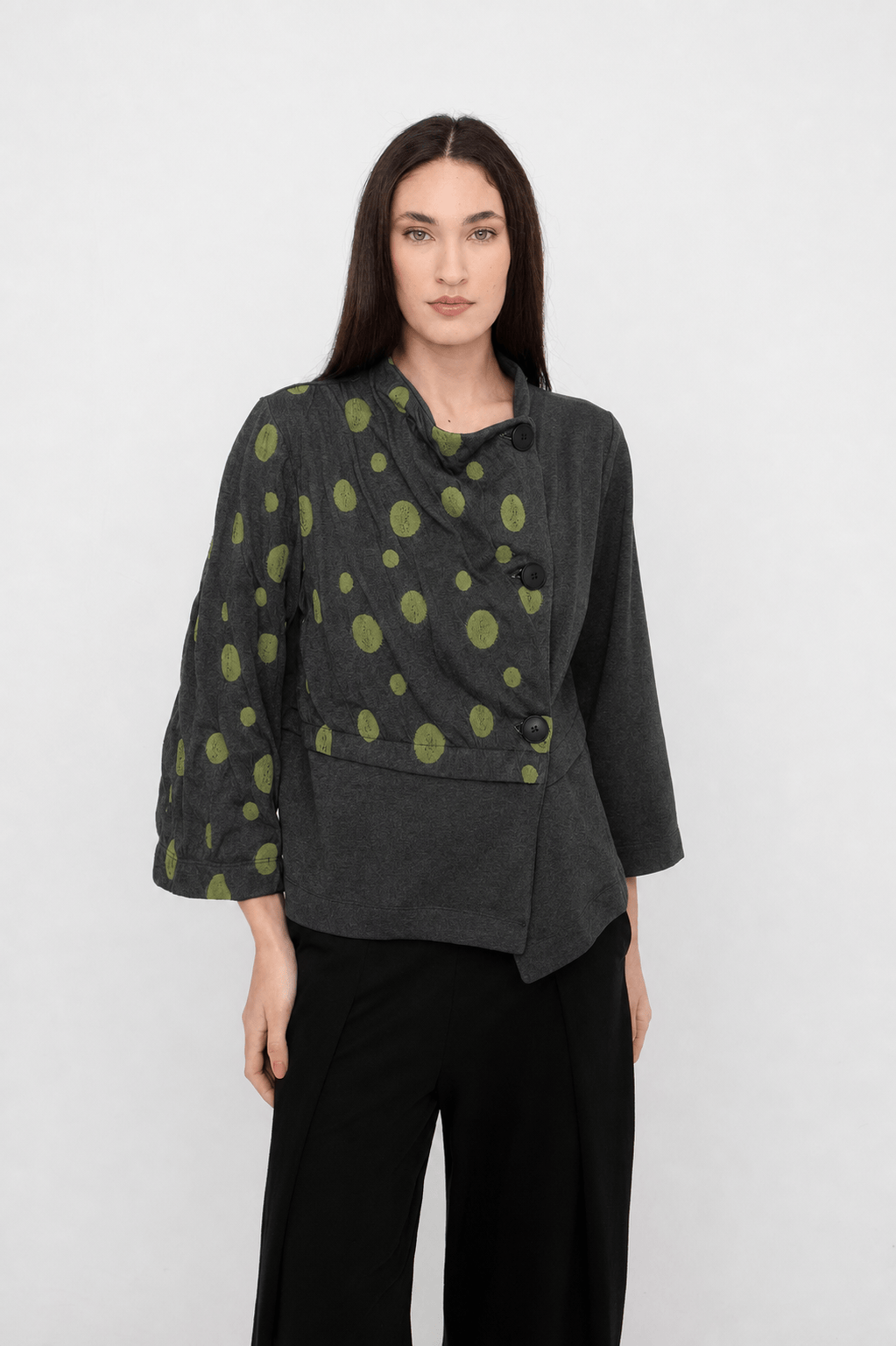 OZAI N KU Polka Dot Jacket