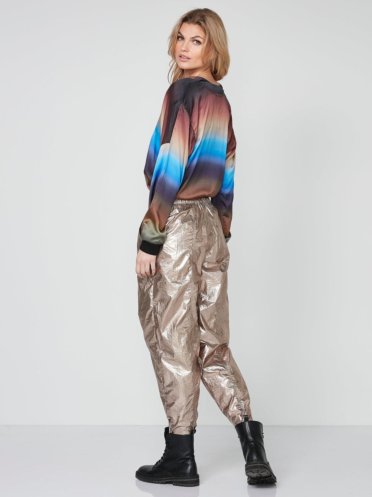 NÜ Ombre Long Sleeve Blouse