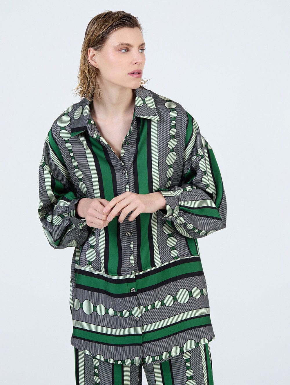 Skatie 60s Print Shirt