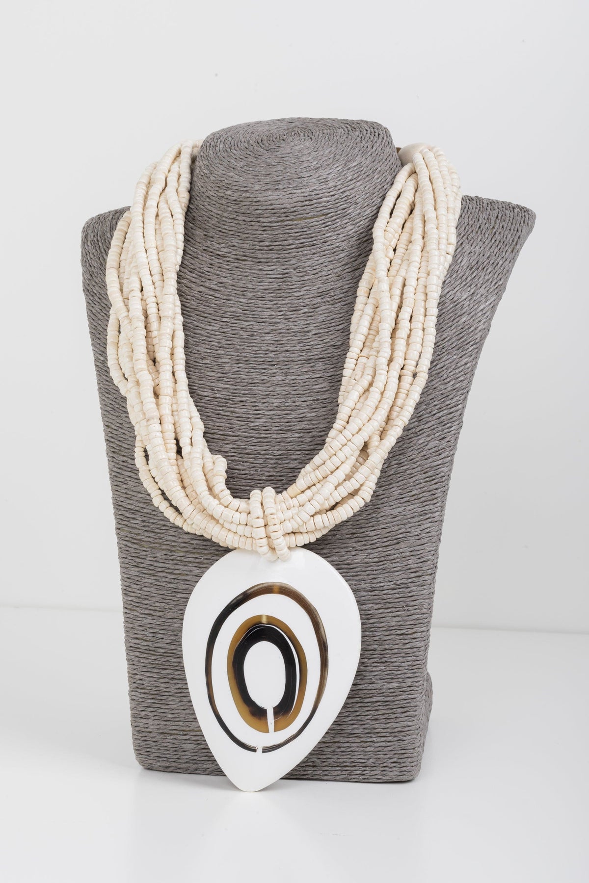 Abstract Rock Necklace