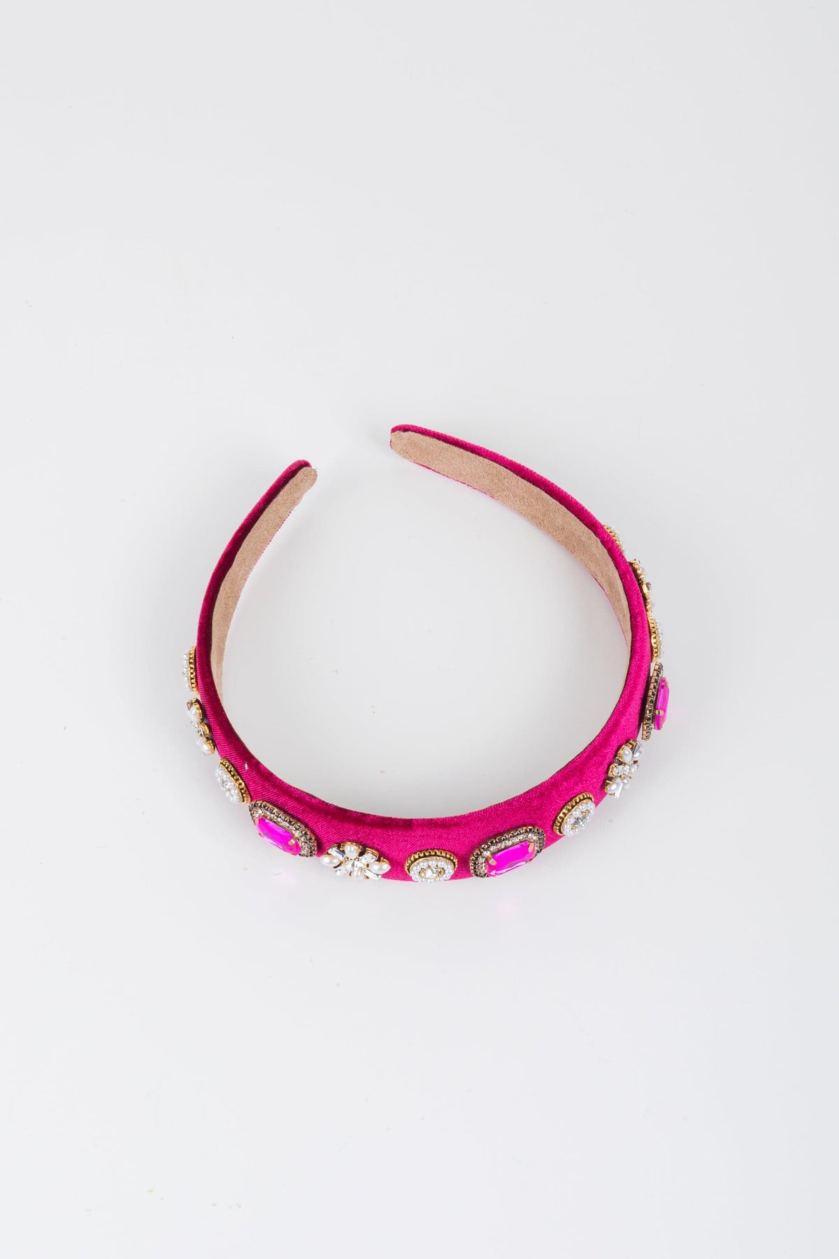 Pink Diamante Headband