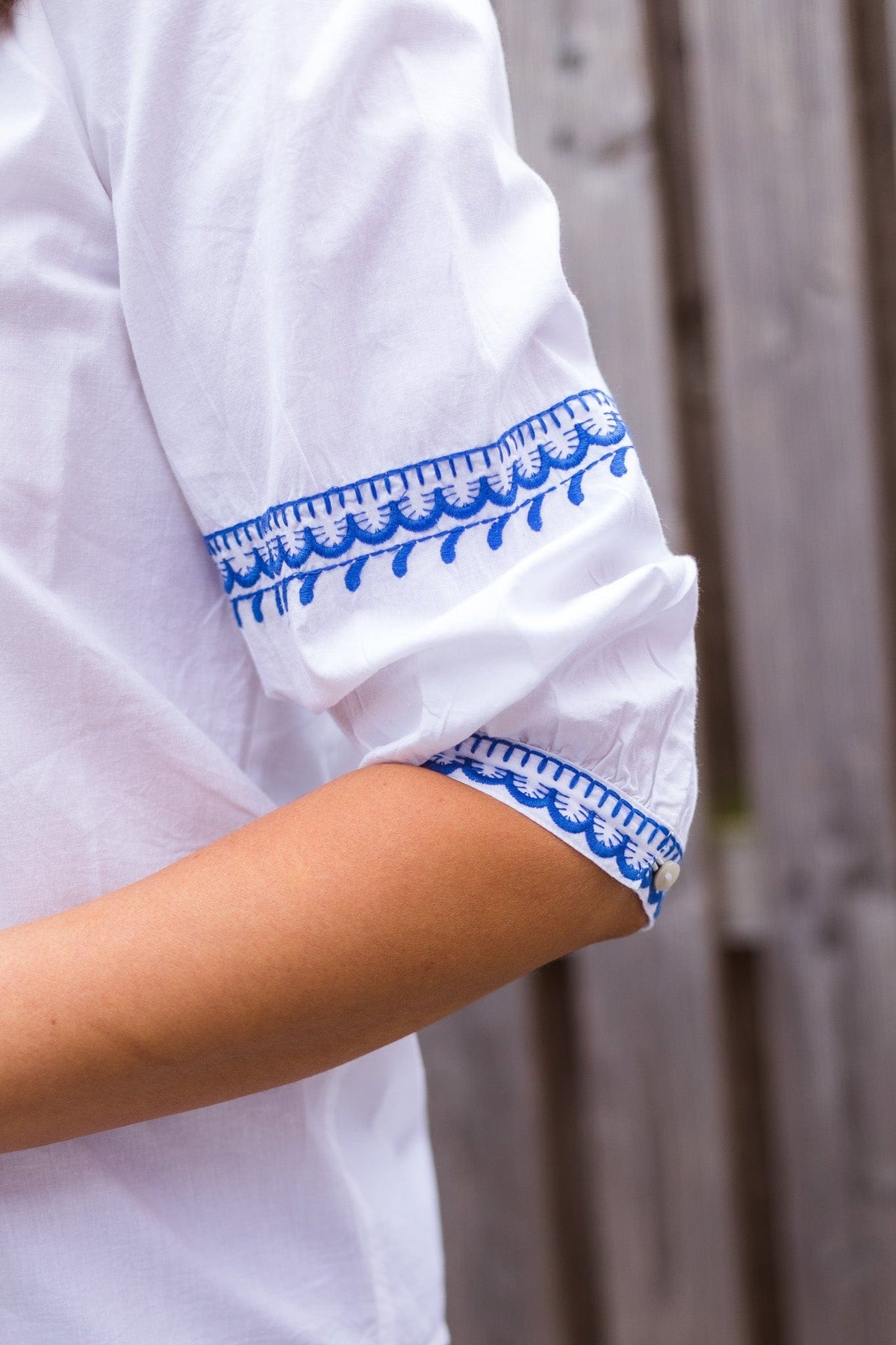 Pomodoro Embroidered Blouse