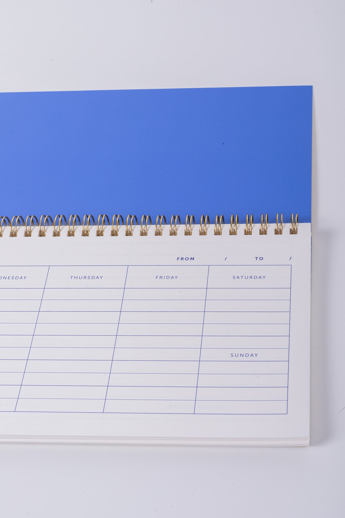 Stripe Deskplanner Notebook