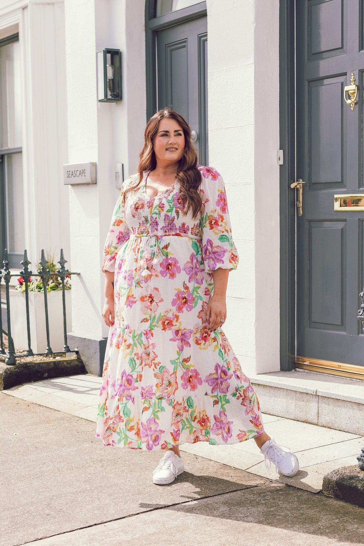 Derhy Iris Print Dress
