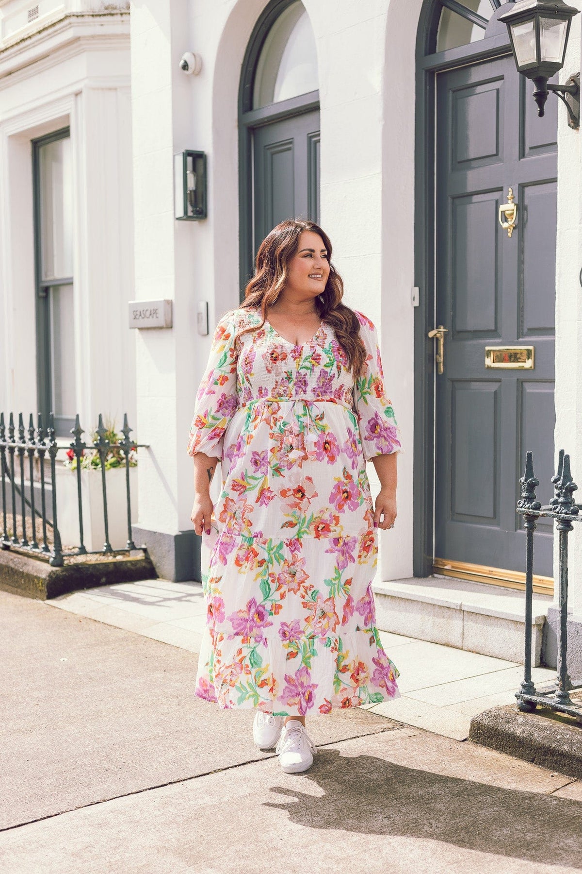 Derhy Iris Print Dress