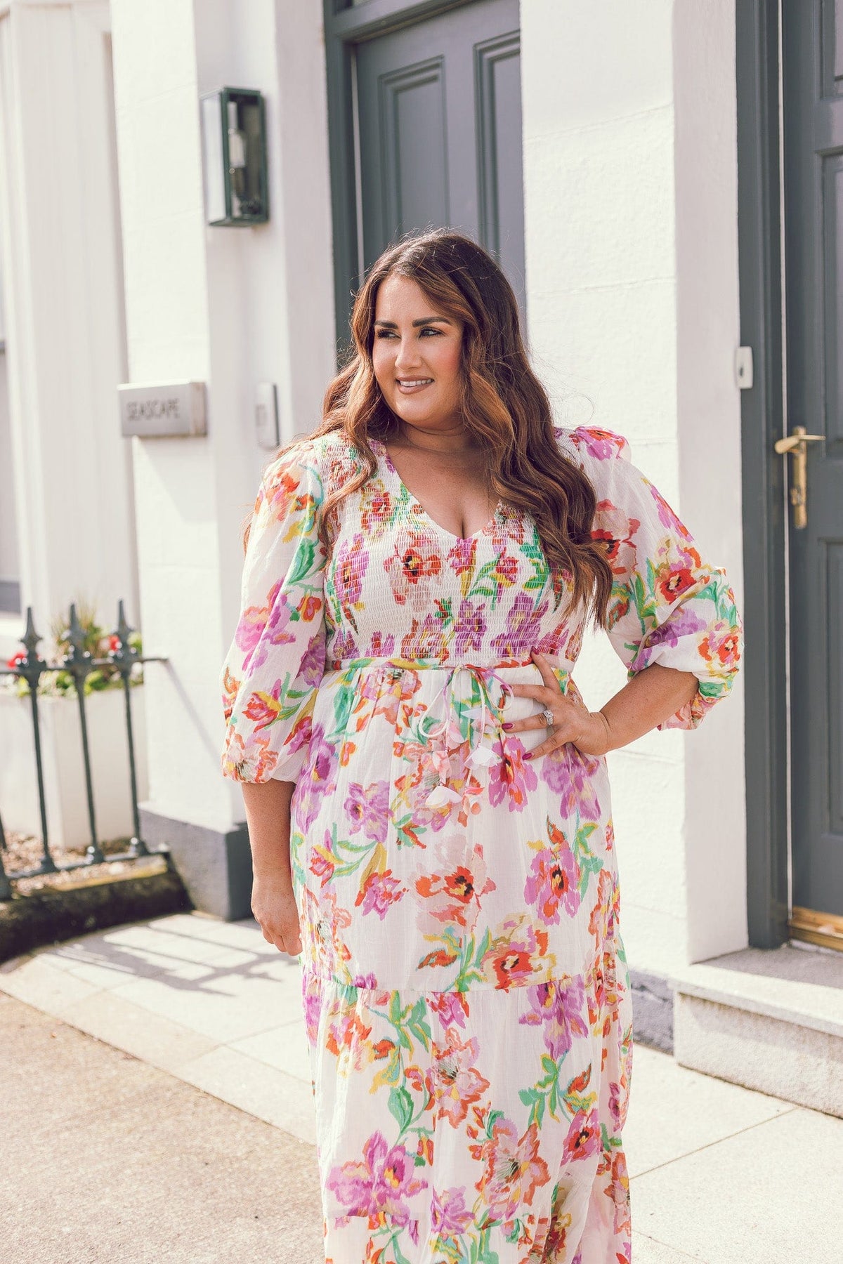 Derhy Iris Print Dress