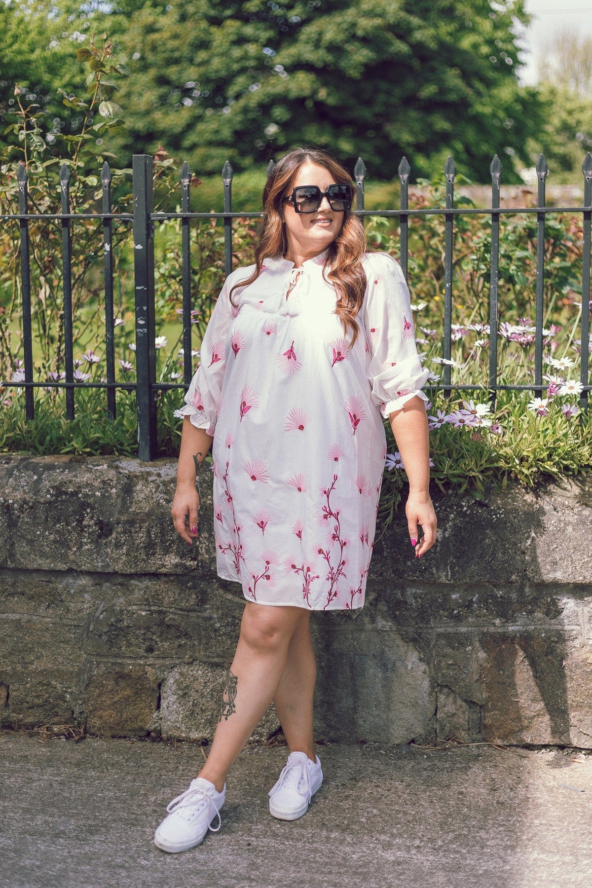 Smashed Lemon Print Dress