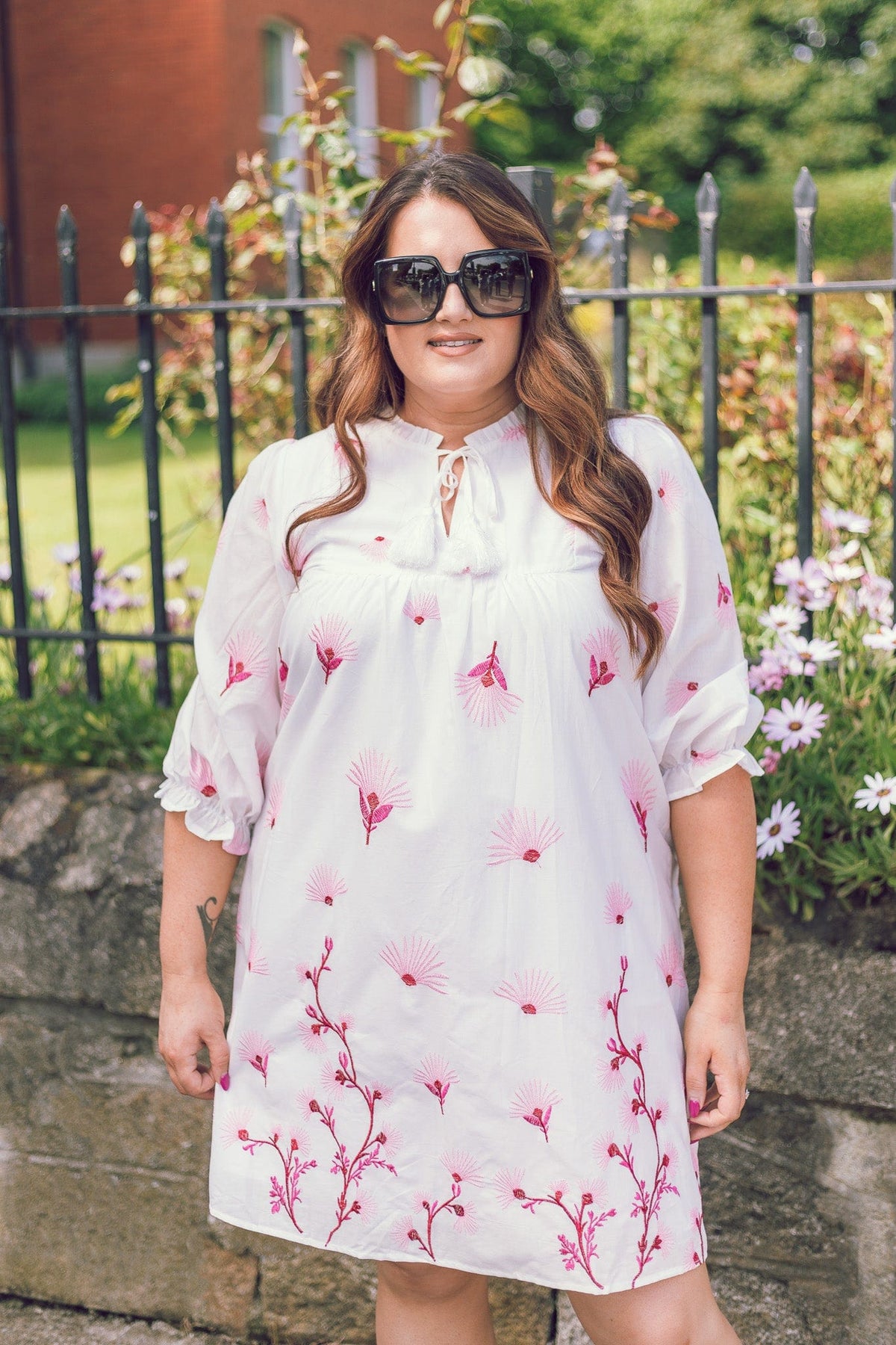 Smashed Lemon Print Dress