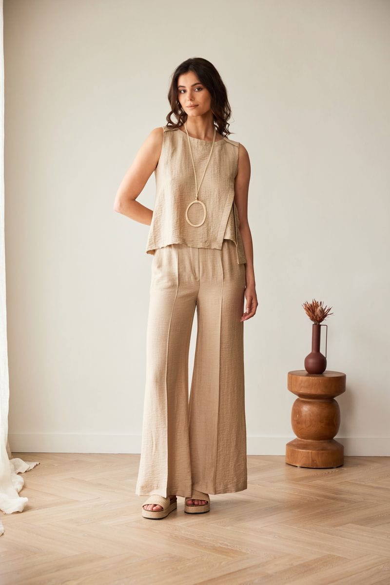 PERUZZI Crinkle Trouser