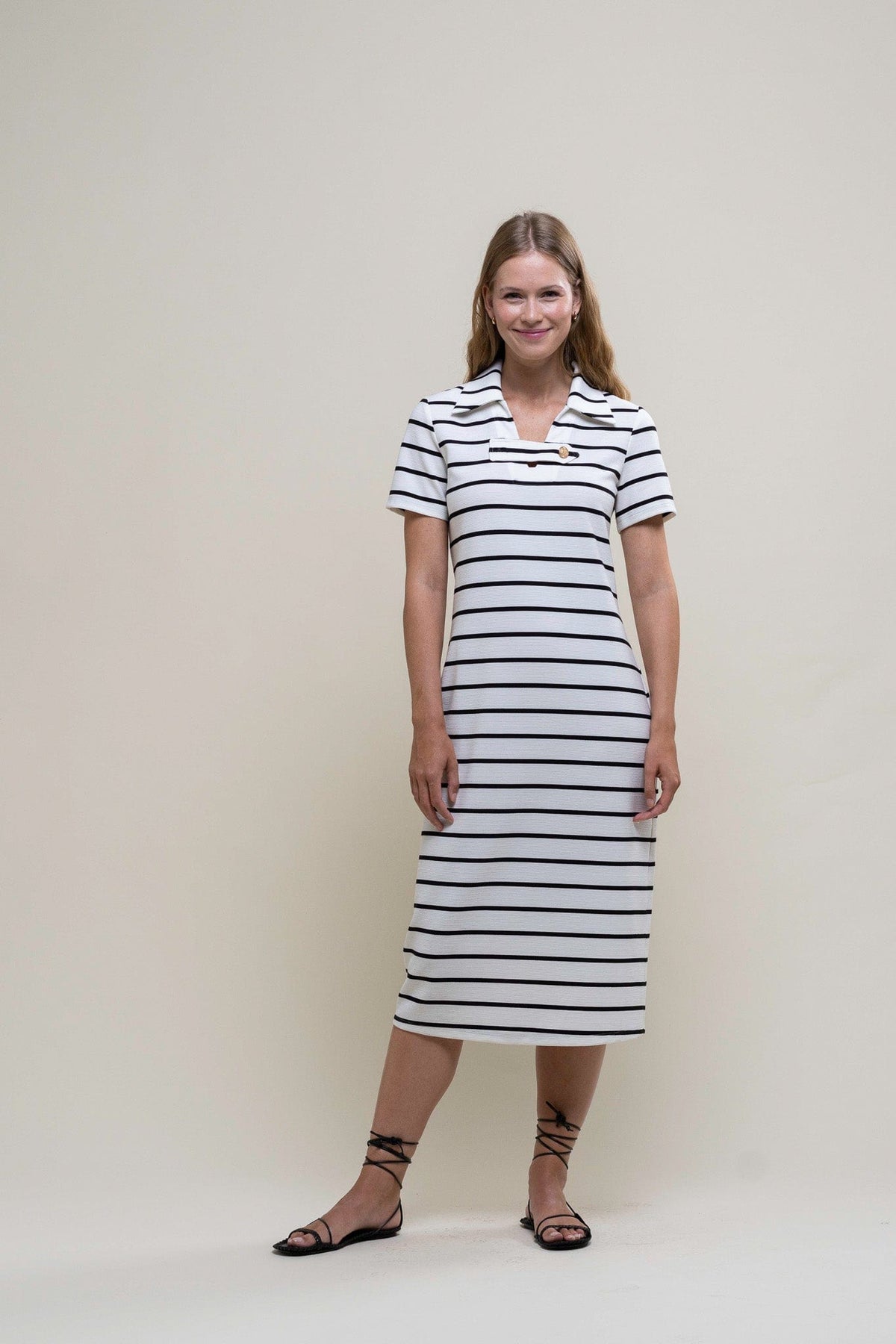 HONGO Nautical Stripe Dress