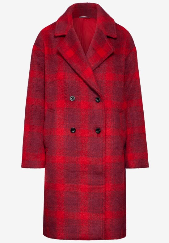 Street One Check Coat