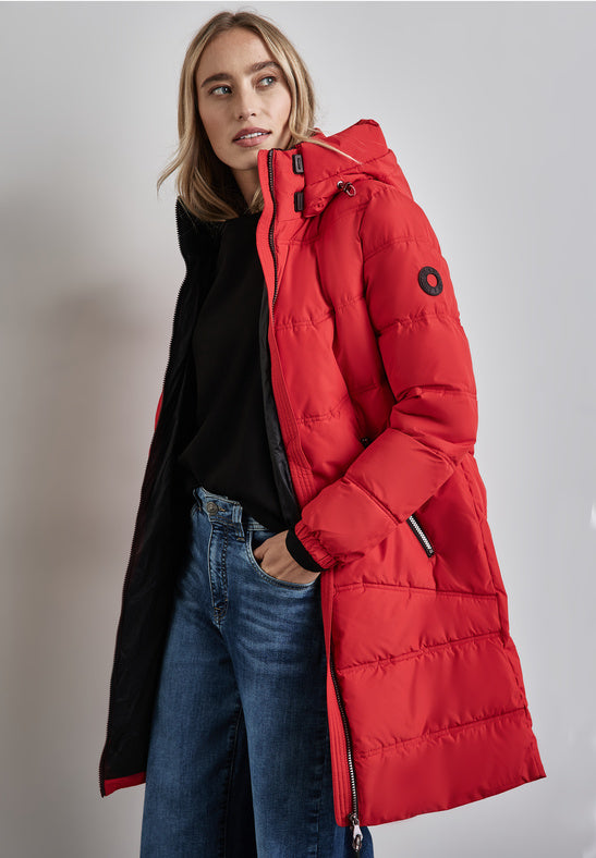 Street One Long Quilted Jacket