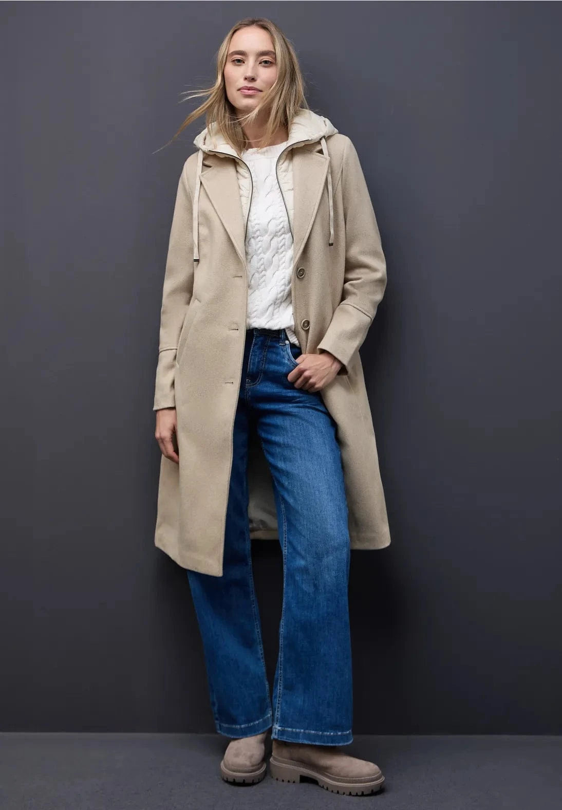 Street One Inlay Coat