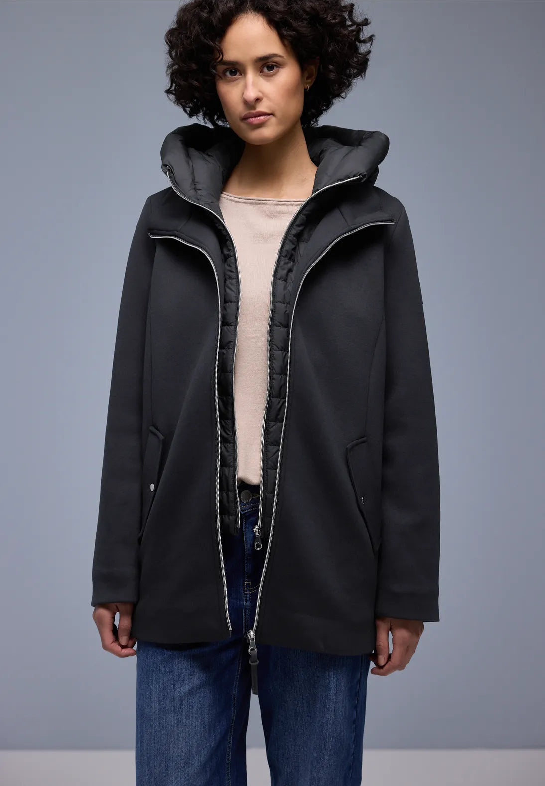 Street One Padded Scuba Jacket