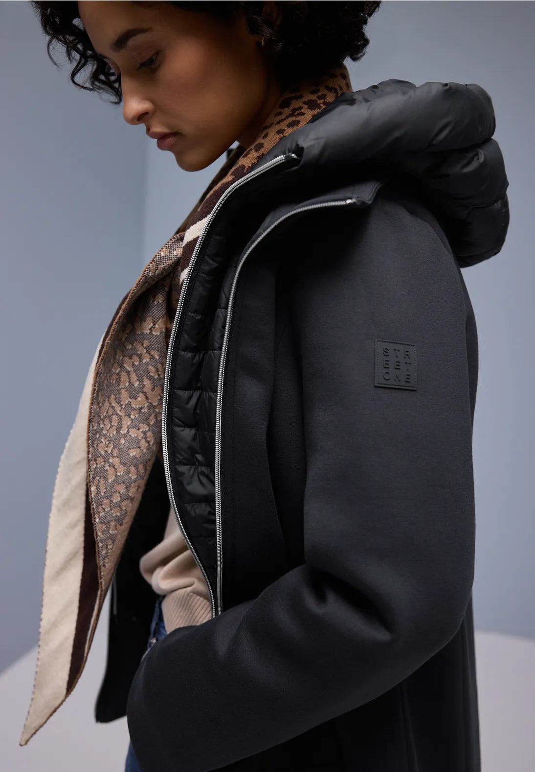 Street One Padded Scuba Jacket