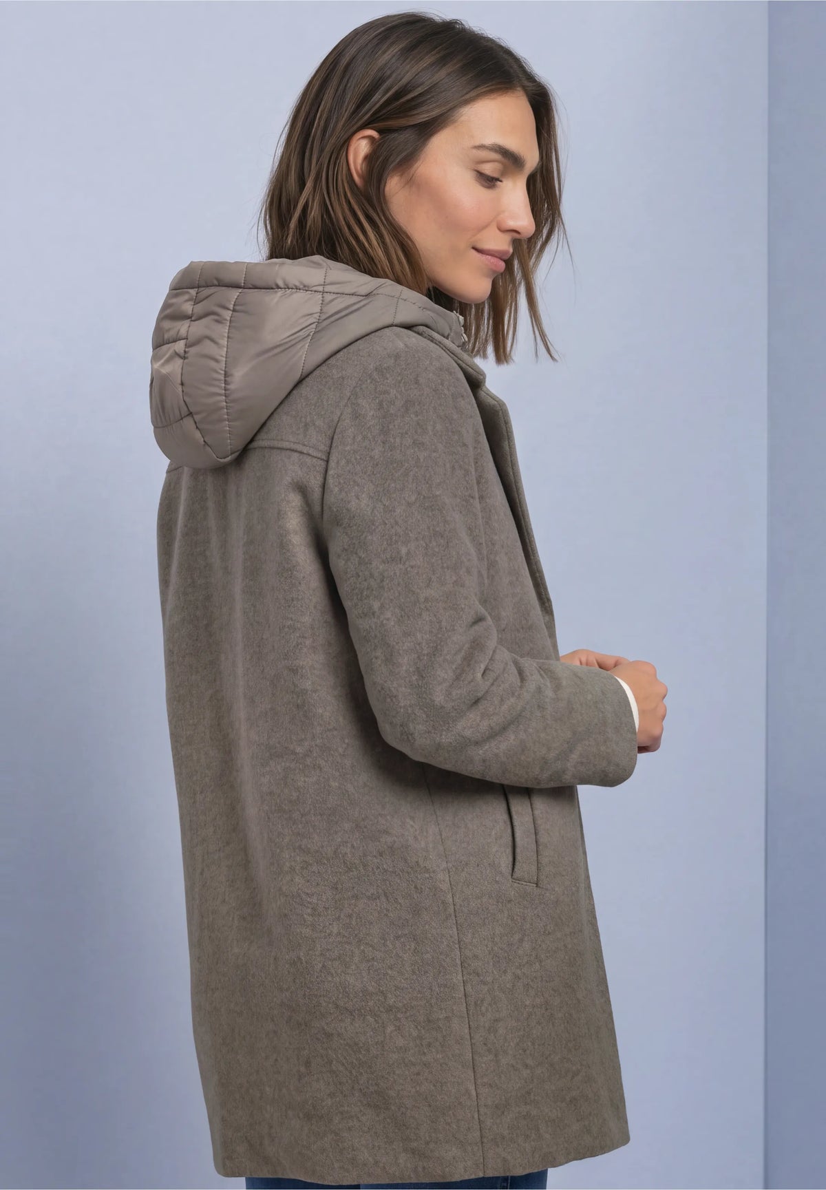 Street One Removable Insert Coat