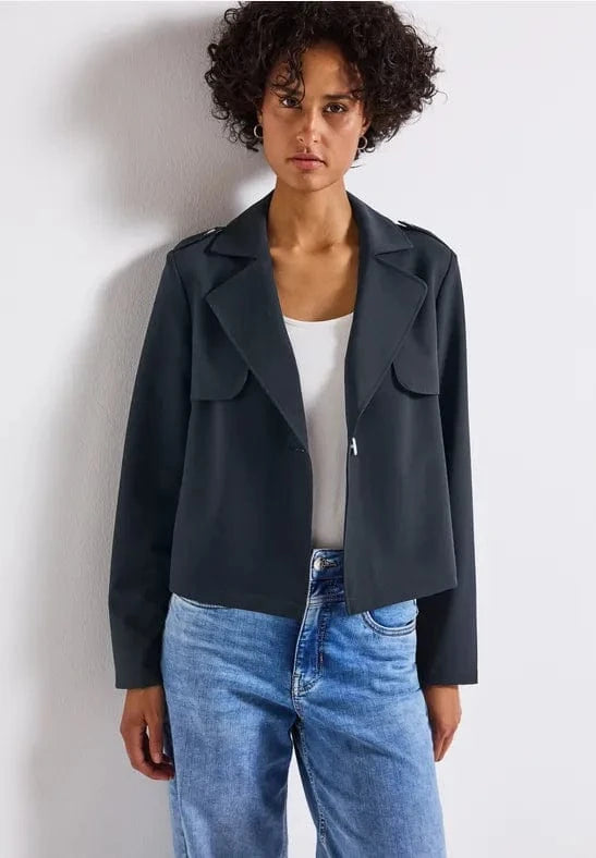 Street One Short Trench Jacket
