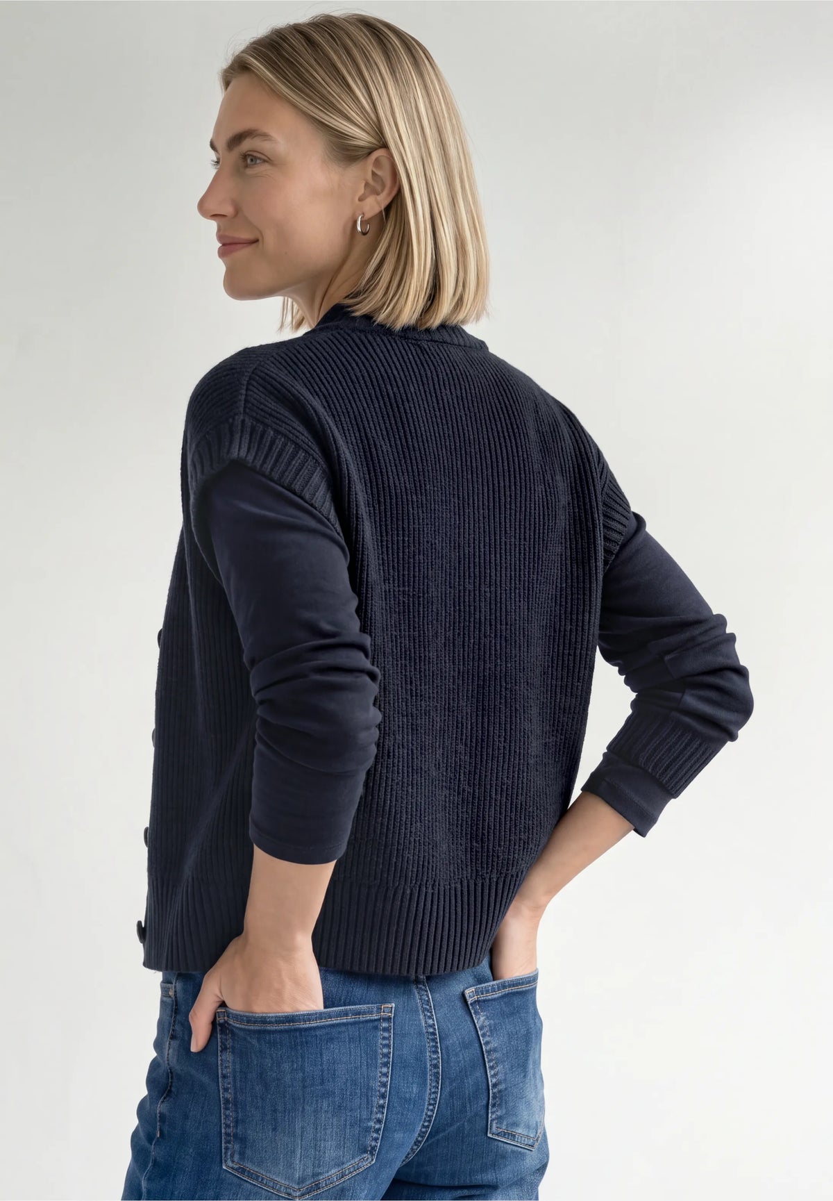 Street One Zip Cardigan