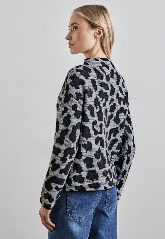 Street One Leopard Print Sweater