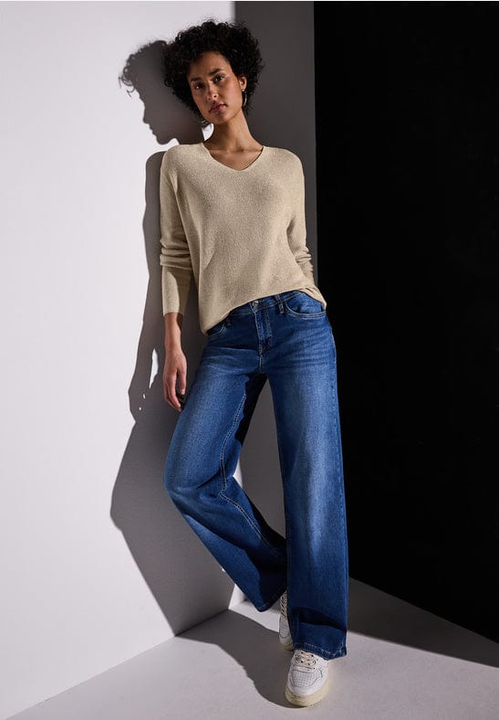 Street One V-Neck Sweater – Choice Boutique Street One V-Neck Sweater – Choice Boutique