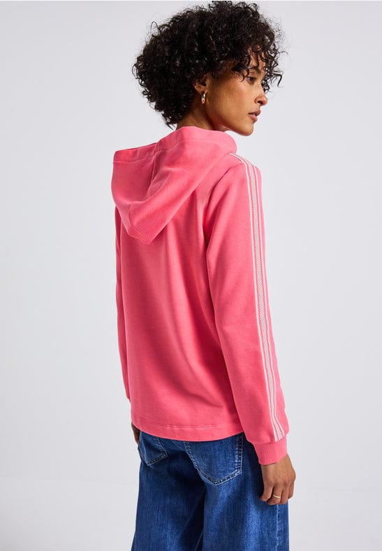 Street One Hoody with Side Stripe