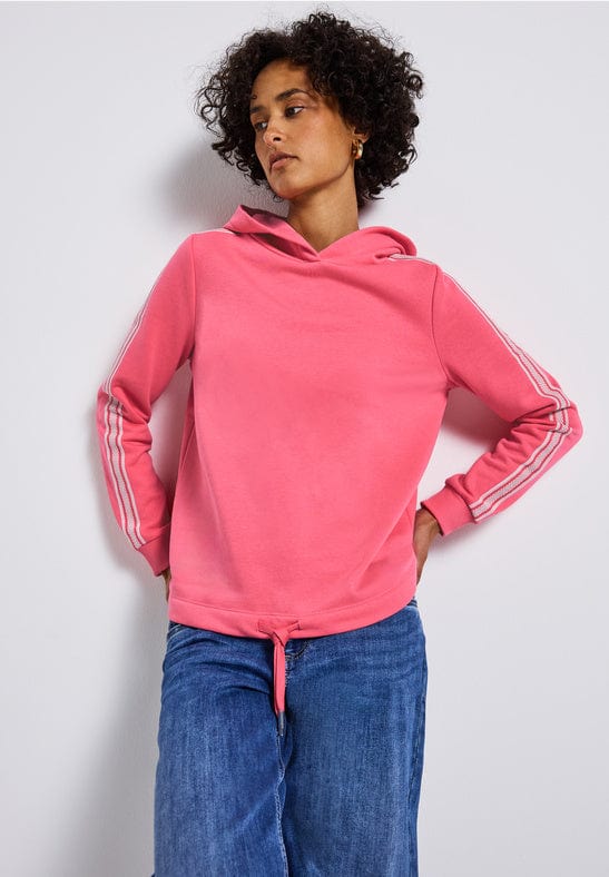 Street One Hoody with Side Stripe
