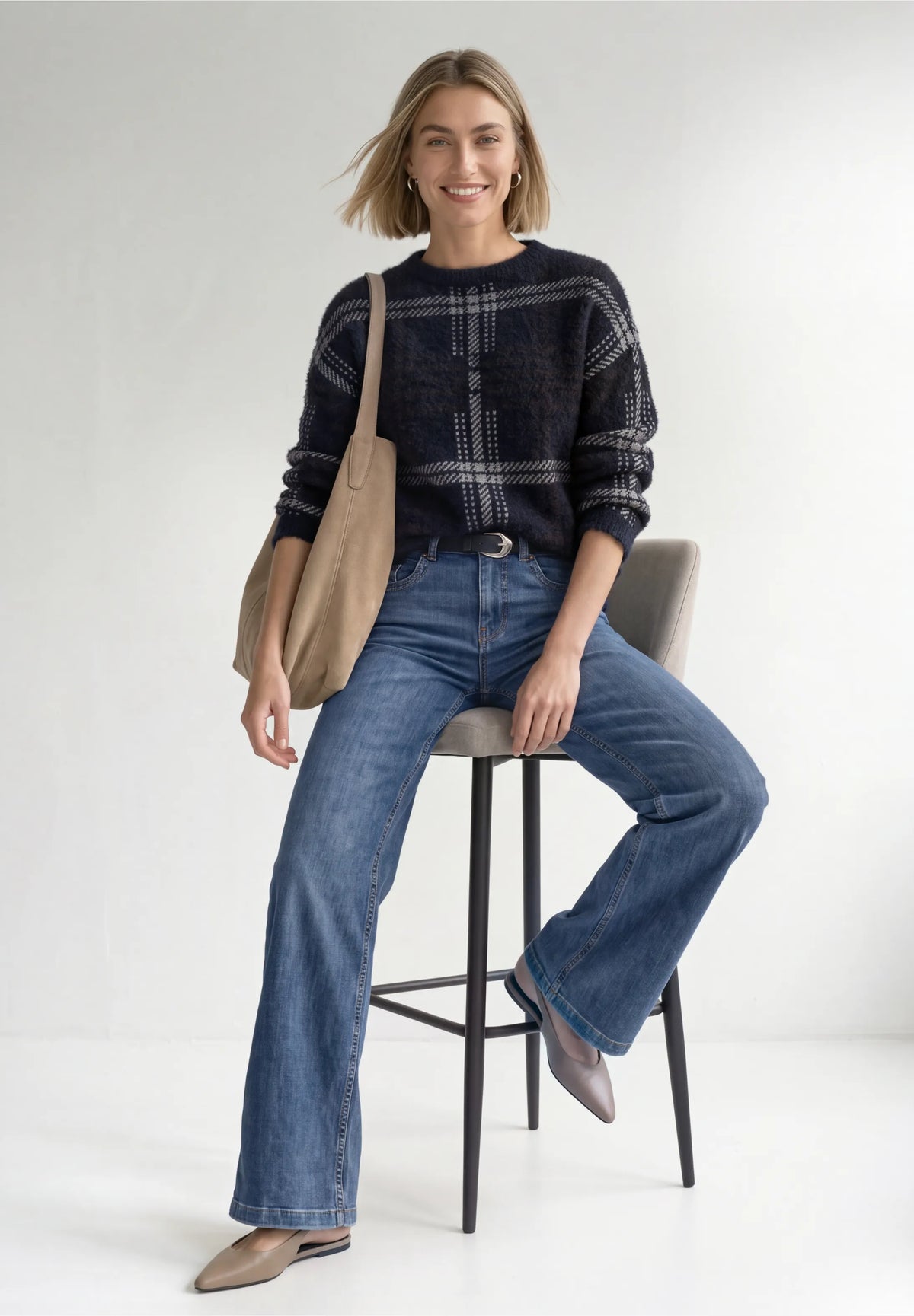 Street One Jaquard Sweater