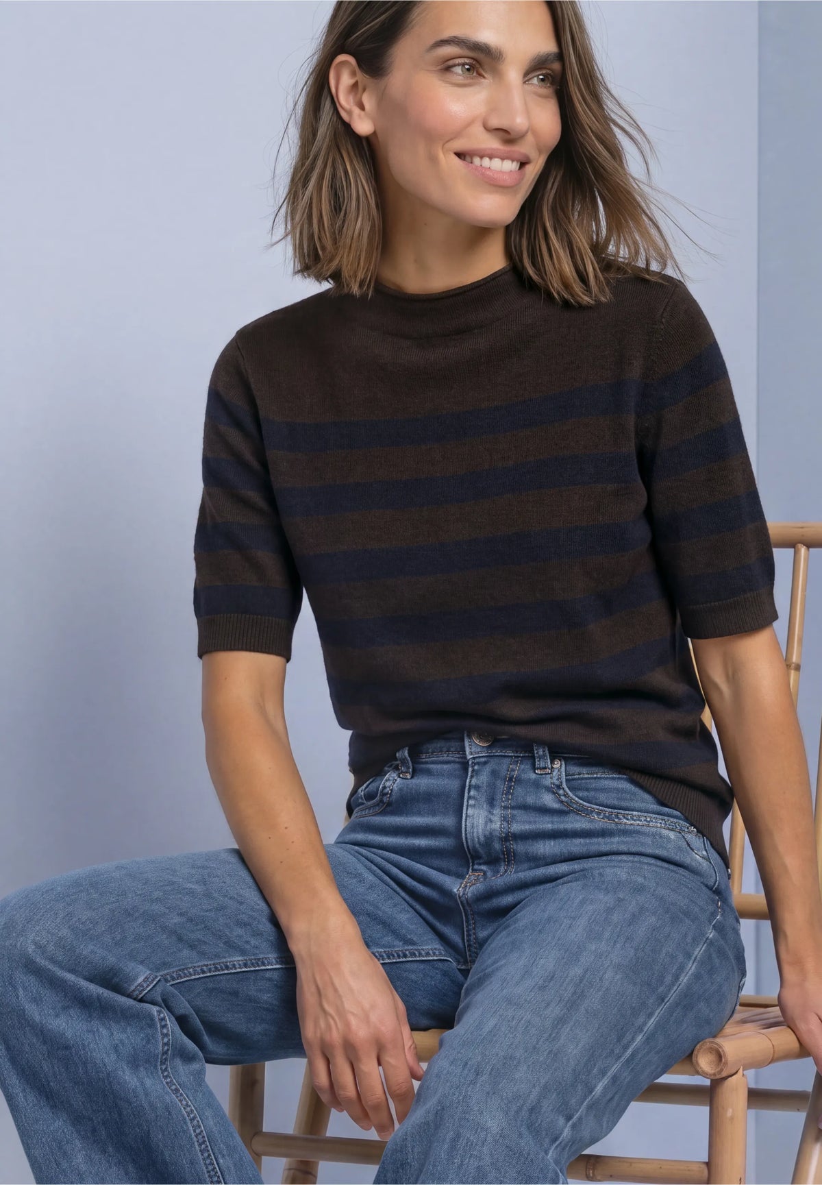 Street One Striped Sweater