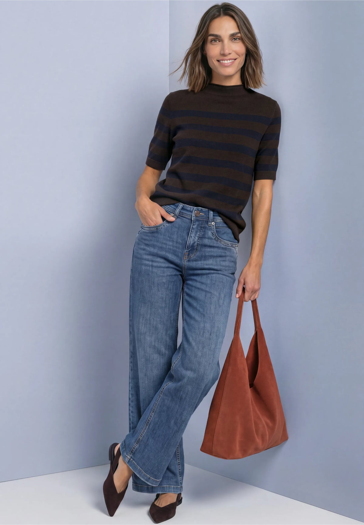 Street One Striped Sweater