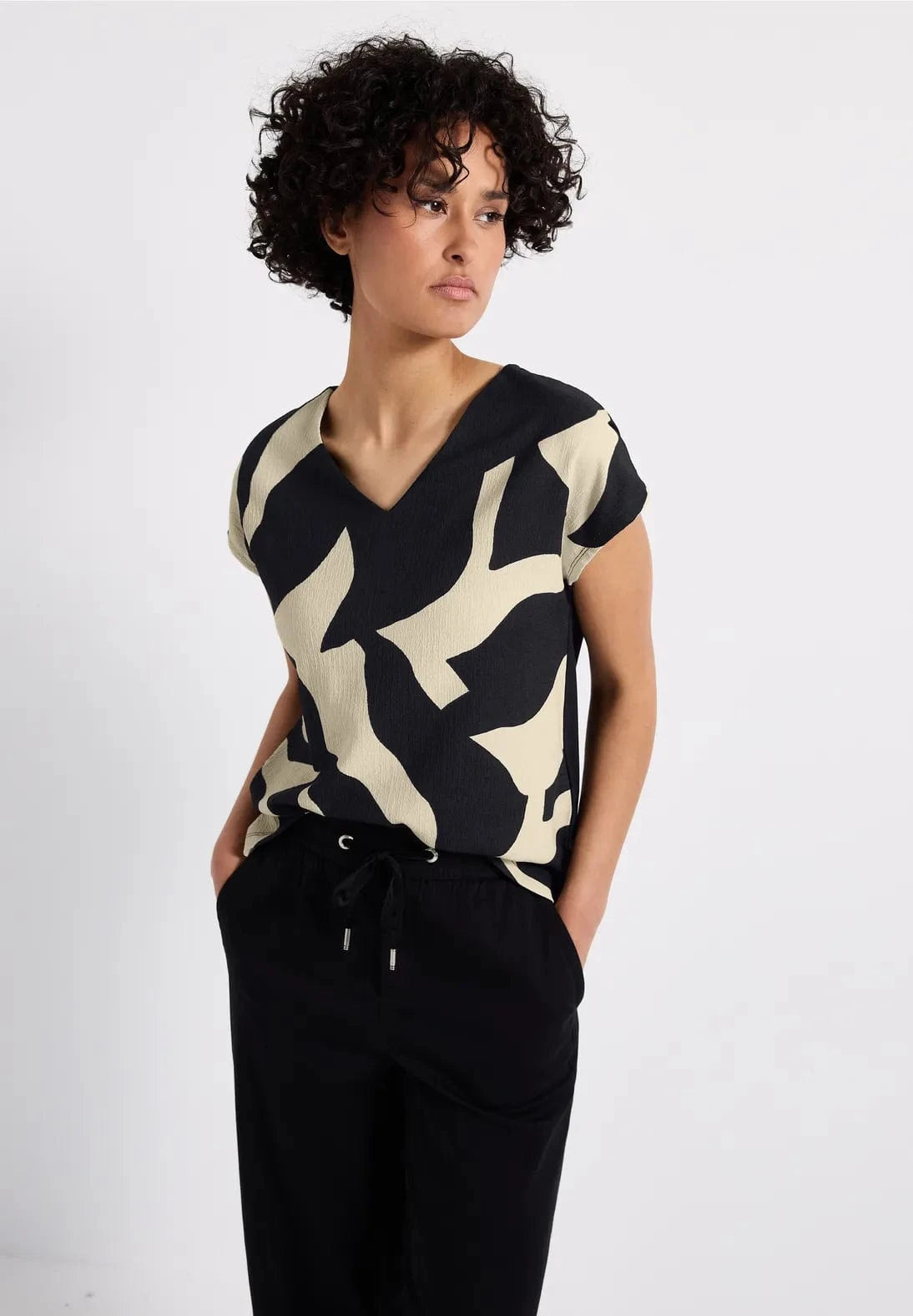 Street One Print Front Top