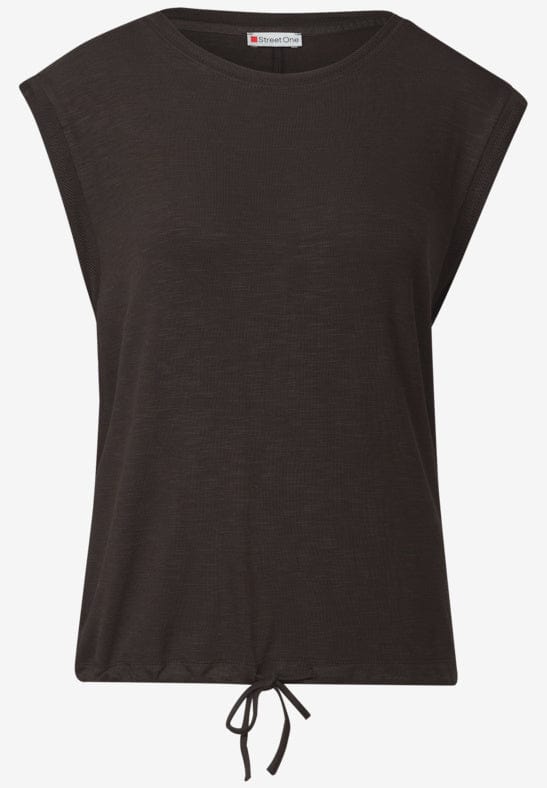 Street One Sleevless Tshirt with Drawstring