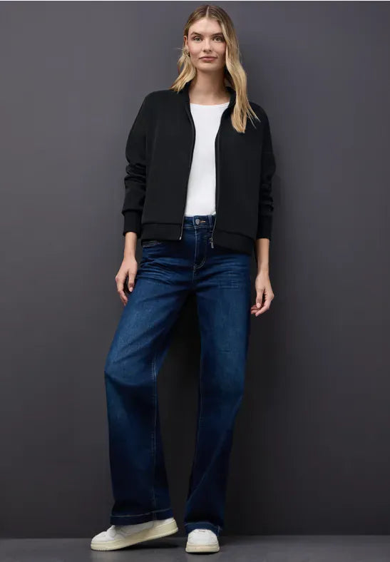 Street One Silk Look Jacket