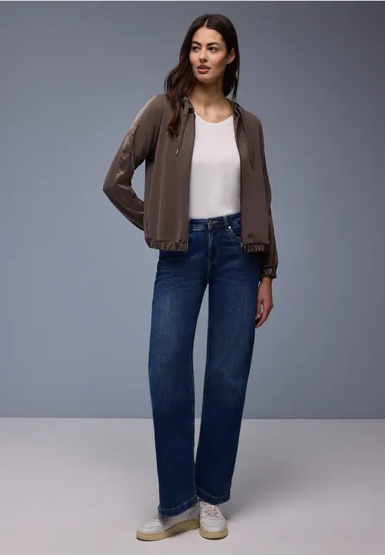 Street One Silk Look Jacket